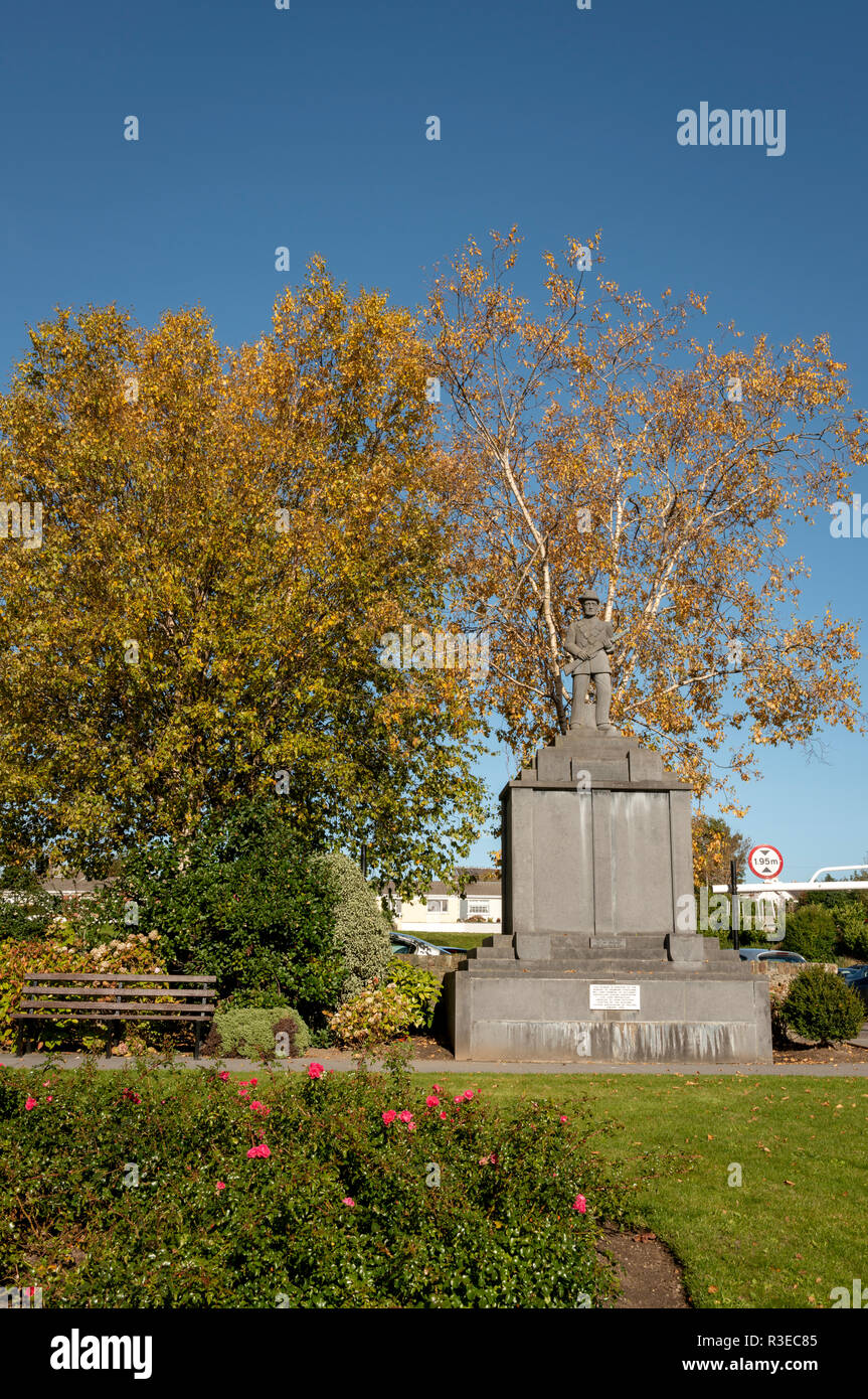 Monument commémoratif de guerre sur Rock Road à Killarney, comté de Kerry, Irlande Banque D'Images