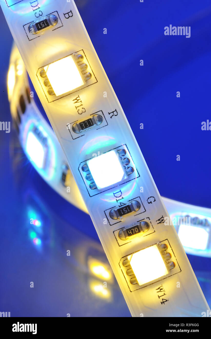 Bande LED Banque D'Images Bande LED Banque D'Images