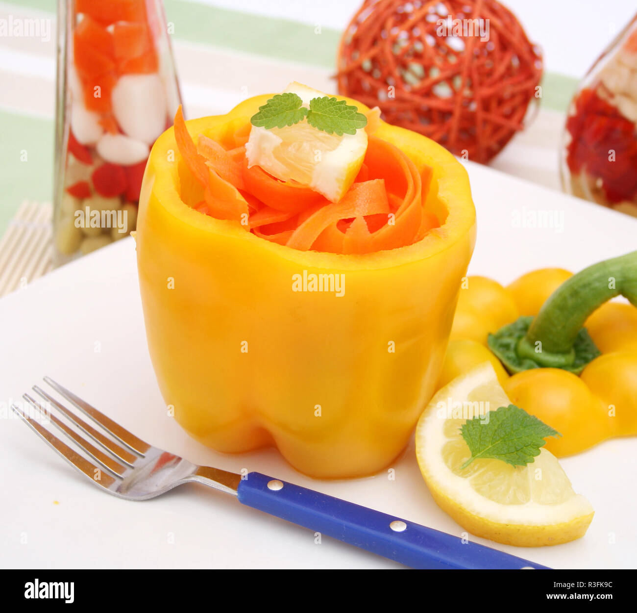 salade de carotte Banque D'Images