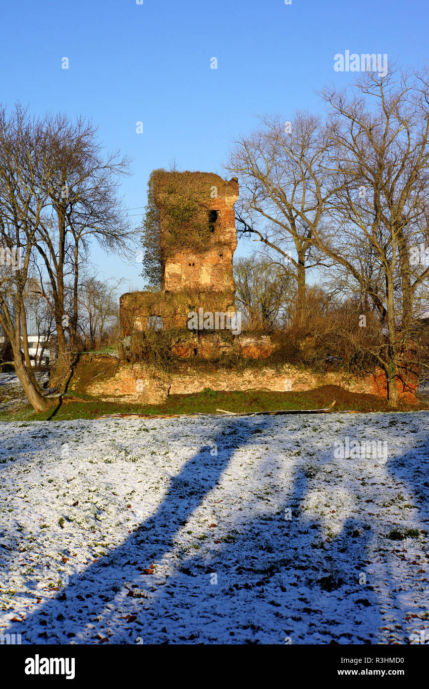 Ruines de château brenterburg Banque D'Images