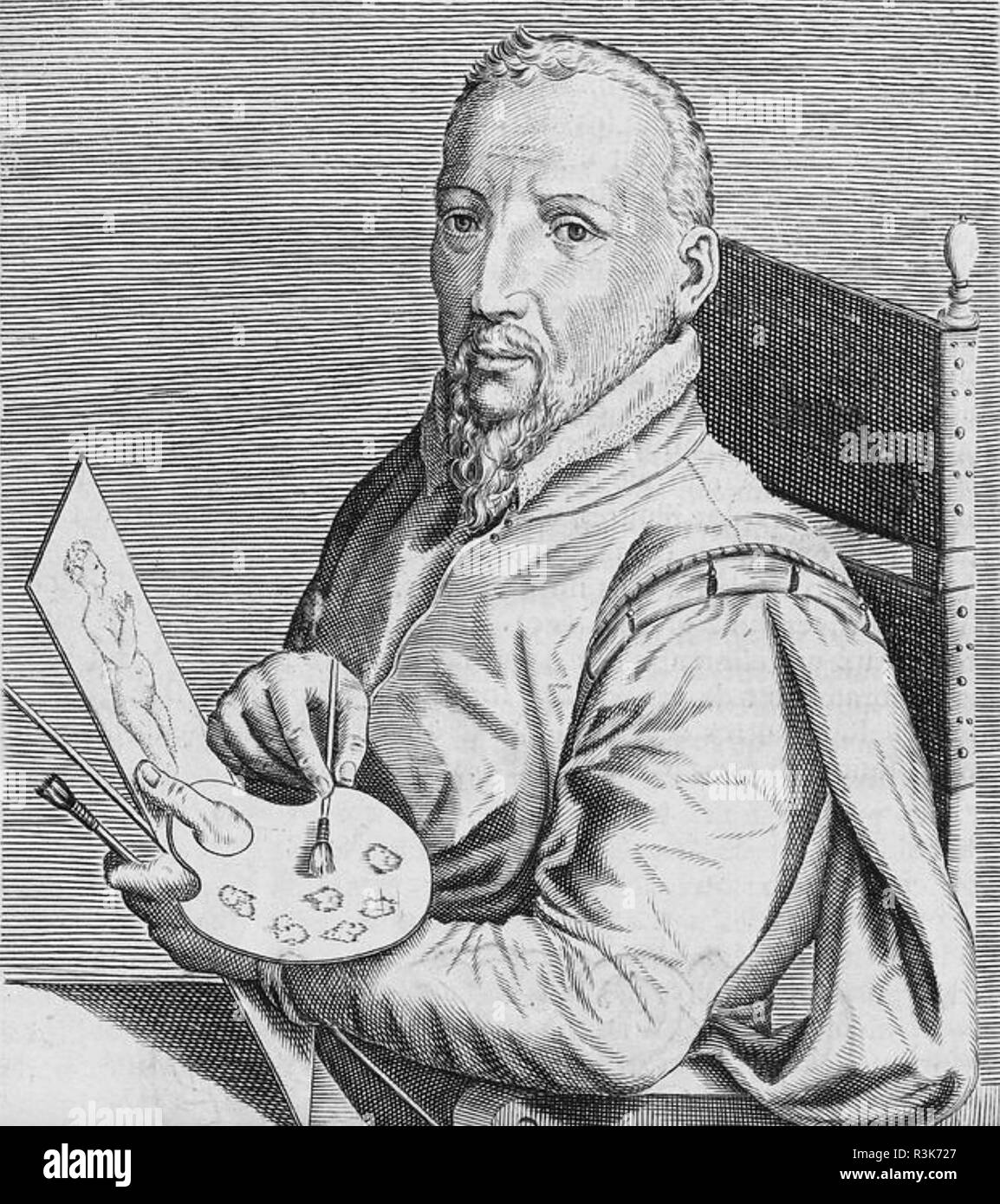 FRANS FLORIS (1517-1570) artiste flamand Banque D'Images