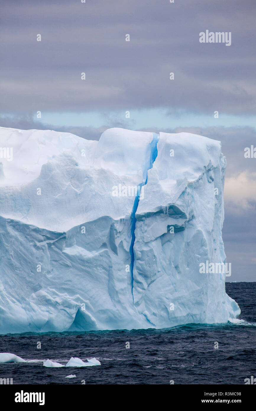 L'Antarctique, l'Antarctique Sound. La mer de Weddell, iceberg Banque D'Images