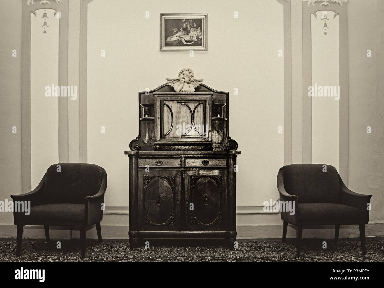 Wartezimmer Banque D'Images