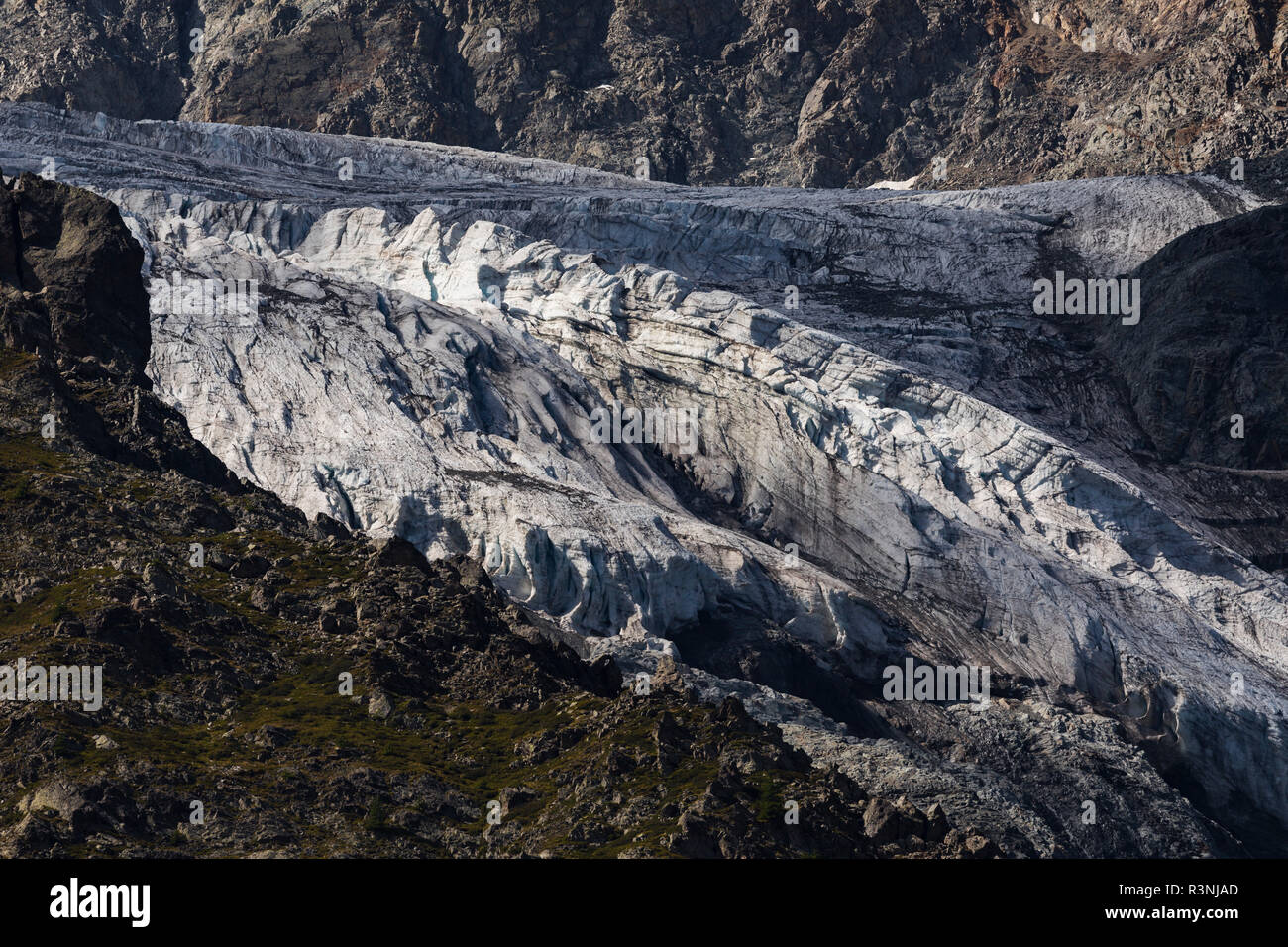 Glacier du Casset, le Monêtier-les-bains, Alpes, France Photo Stock - Alamy