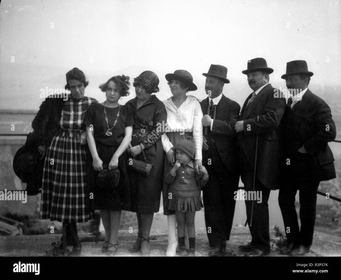 Colonialistes français au Maroc 1921 Banque D'Images