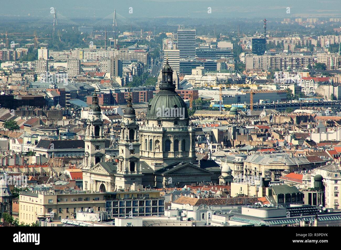 Vue de Budapest Banque D'Images