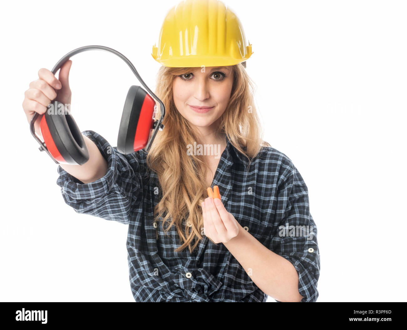 Artisan avec oreilles de Mickey Mouse et proppen Banque D'Images