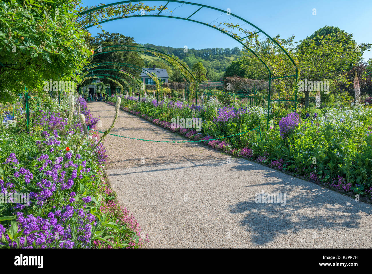 Le jardin de Monet, Giverny, la Normandie, France Banque D'Images