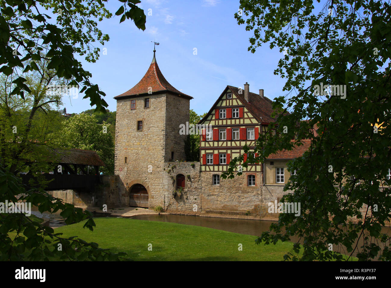 SchwÃ¤bisch hall Banque D'Images