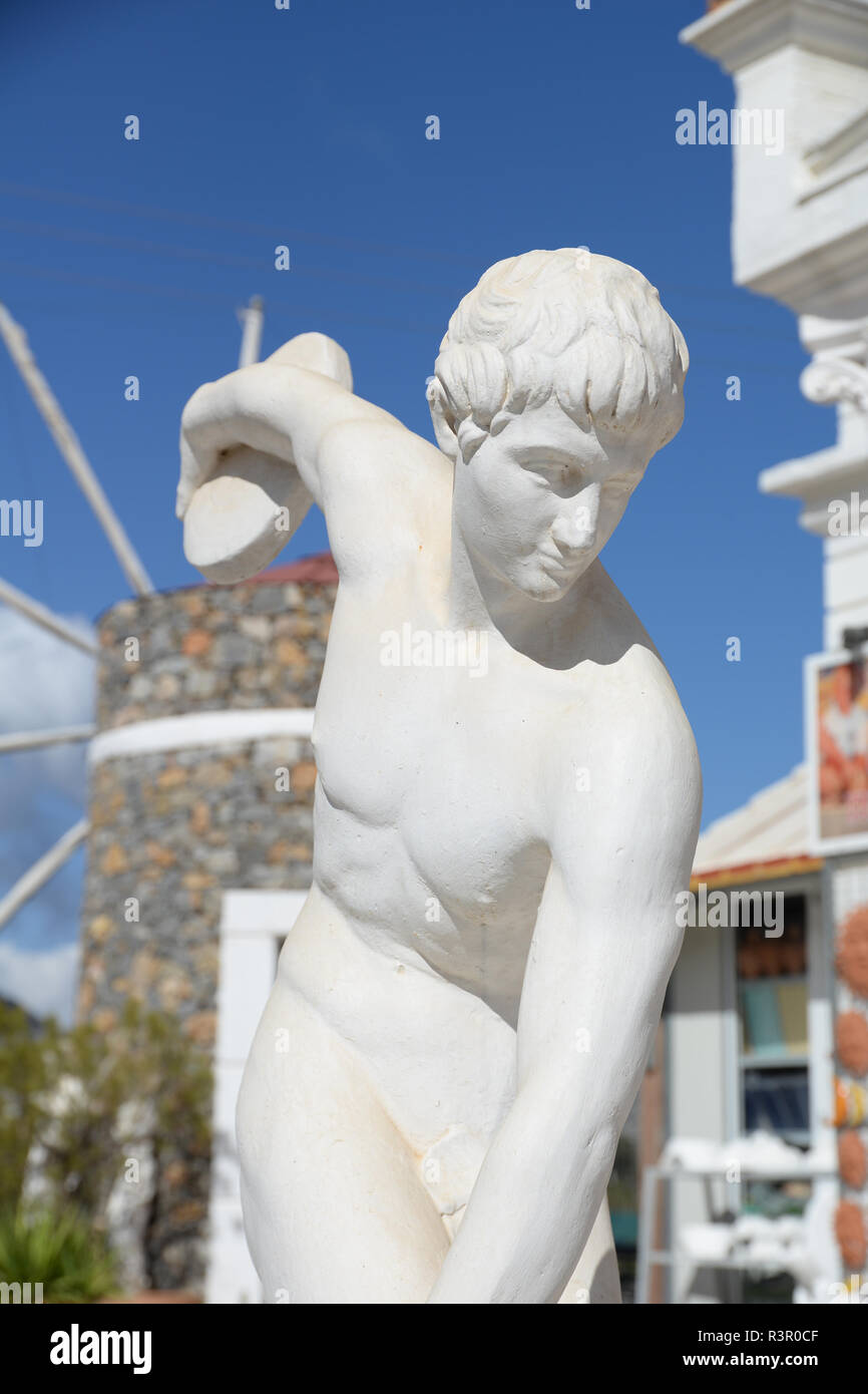 Sculpture discus thrower Banque D'Images