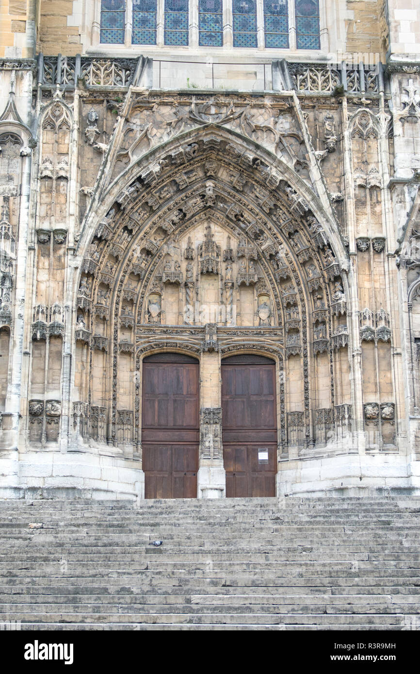 France, Cathédrale de Saint Maurice Banque D'Images