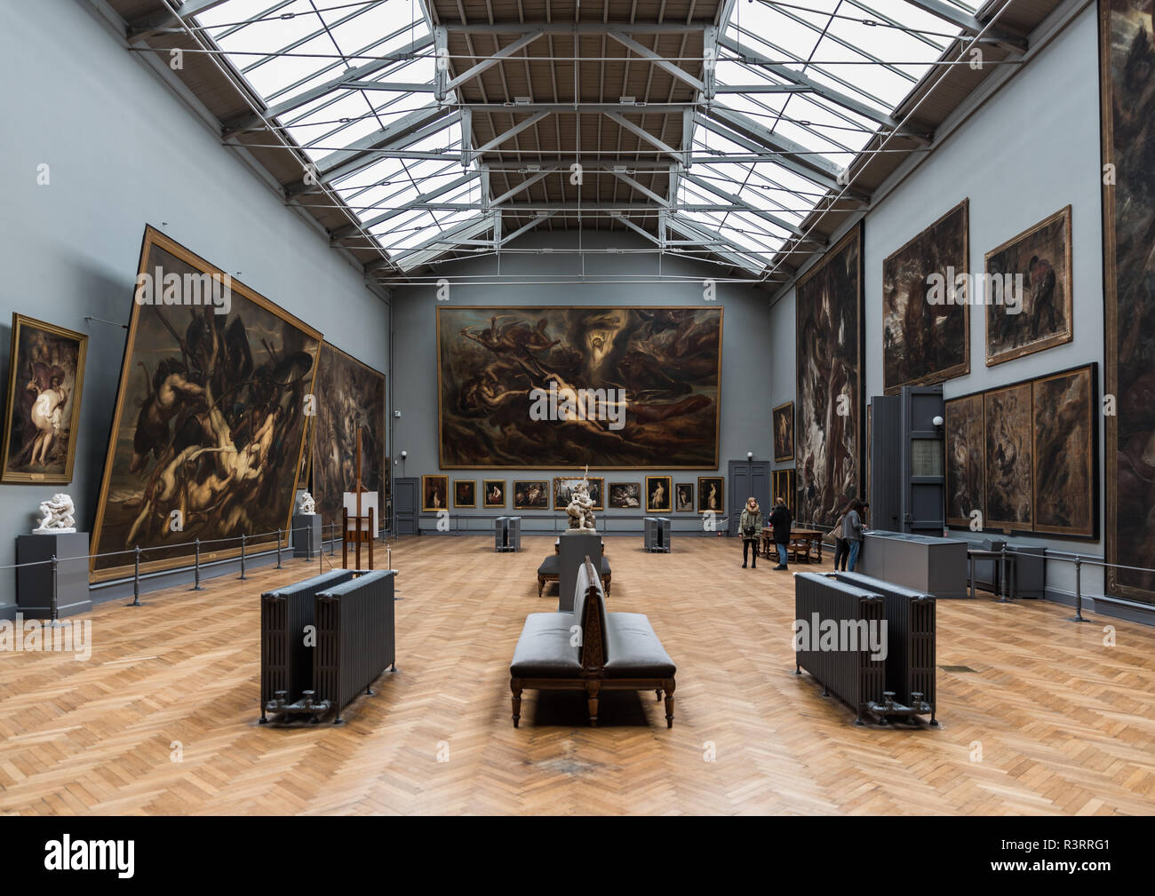 L'Antoine-Joseph Wiertz Museum dans le quartier européen à Bruxelles Banque D'Images