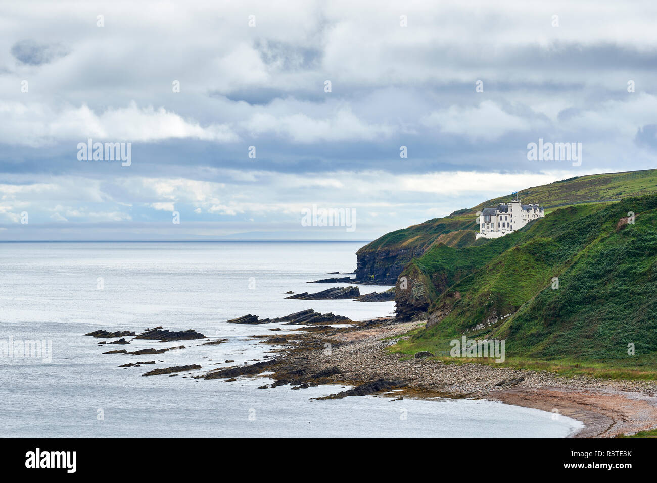 Grande Bretagne, Ecosse, Caithness, Château de Dunbeath Banque D'Images