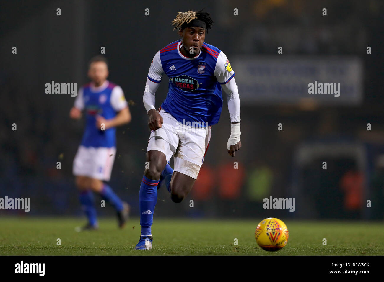 Trevoh Chalobah d'Ipswich Town - Ipswich Town v West Bromwich Albion, Sky Bet Championship, Portman Road, Ipswich - 23 novembre 2018 Banque D'Images