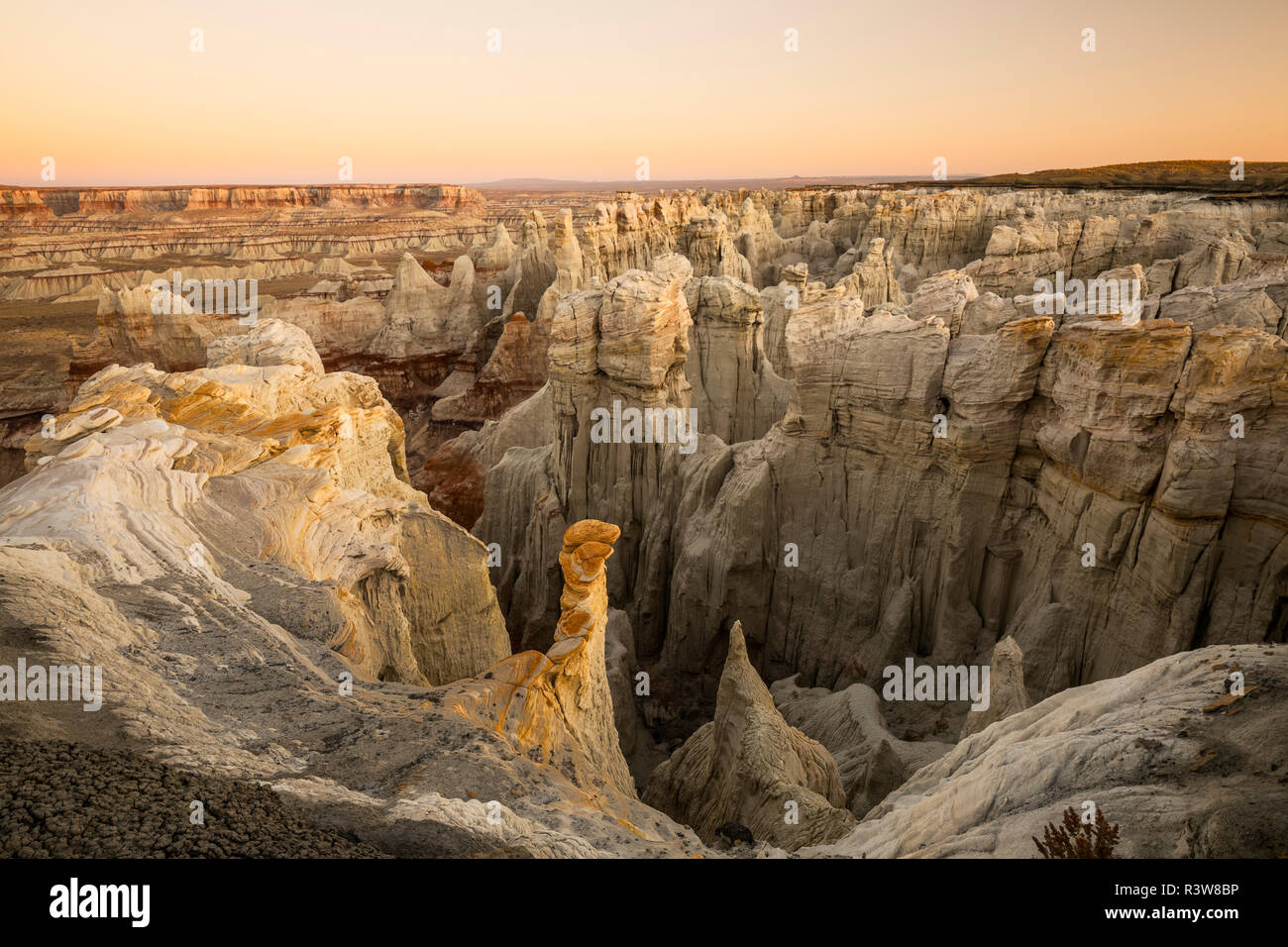 Canyon de la mine de charbon près de Tuba City, Arizona, une partie de l'Moenkopi Washington se trouve entre la Réserve Navajo et Hopi Banque D'Images