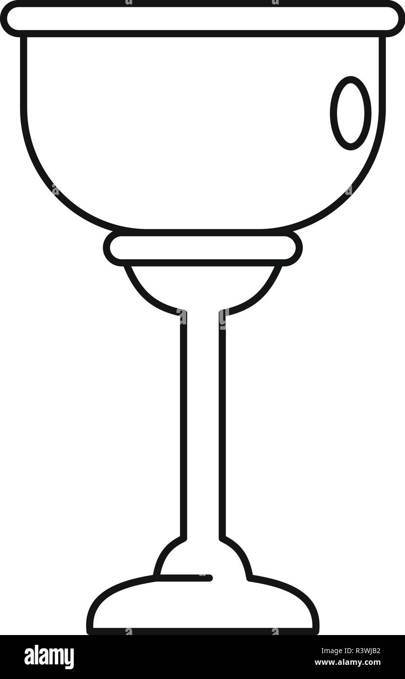 L'icône de tasse juif. Aperçu de l'illustration vectorielle coupe juif pour l'icône web design isolé sur fond blanc Illustration de Vecteur