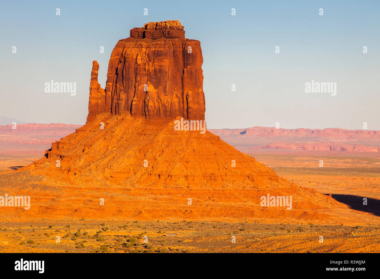 USA, Arizona. Monument Valley. East Mitten Banque D'Images