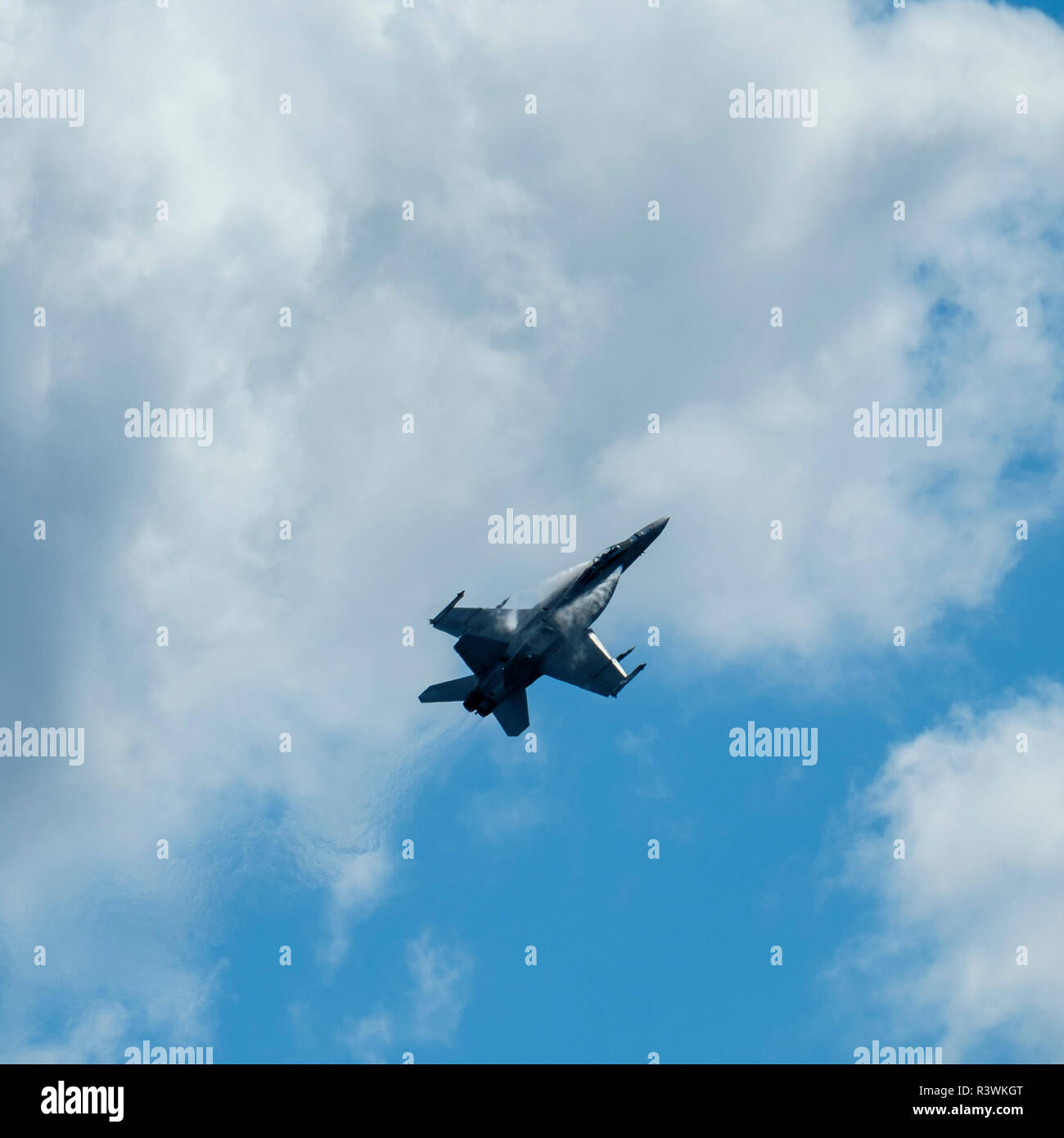 F/A-18 Super Hornet - TAVAS Grande Guerre Flying Display 2018 Banque D'Images