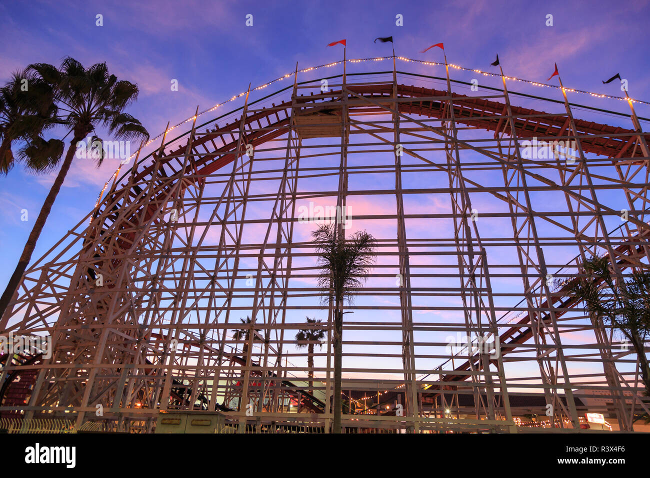 Belmont Park, Mission Bay, San Diego, California, USA Banque D'Images