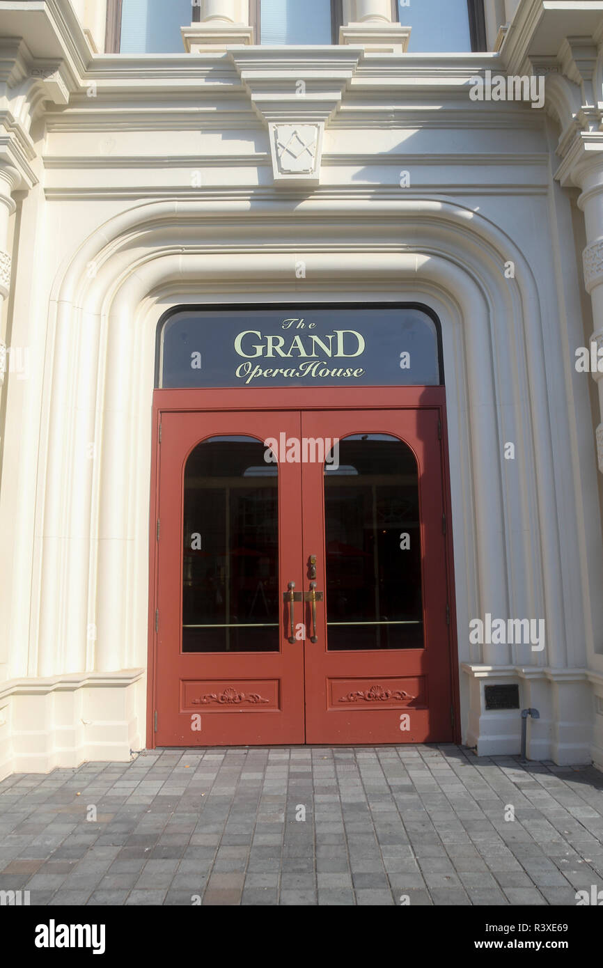 Le Grand Opera House, Wilmington, Delaware, USA. La structure a été construite en 1871 comme un temple maçonnique et de l'auditorium. Banque D'Images