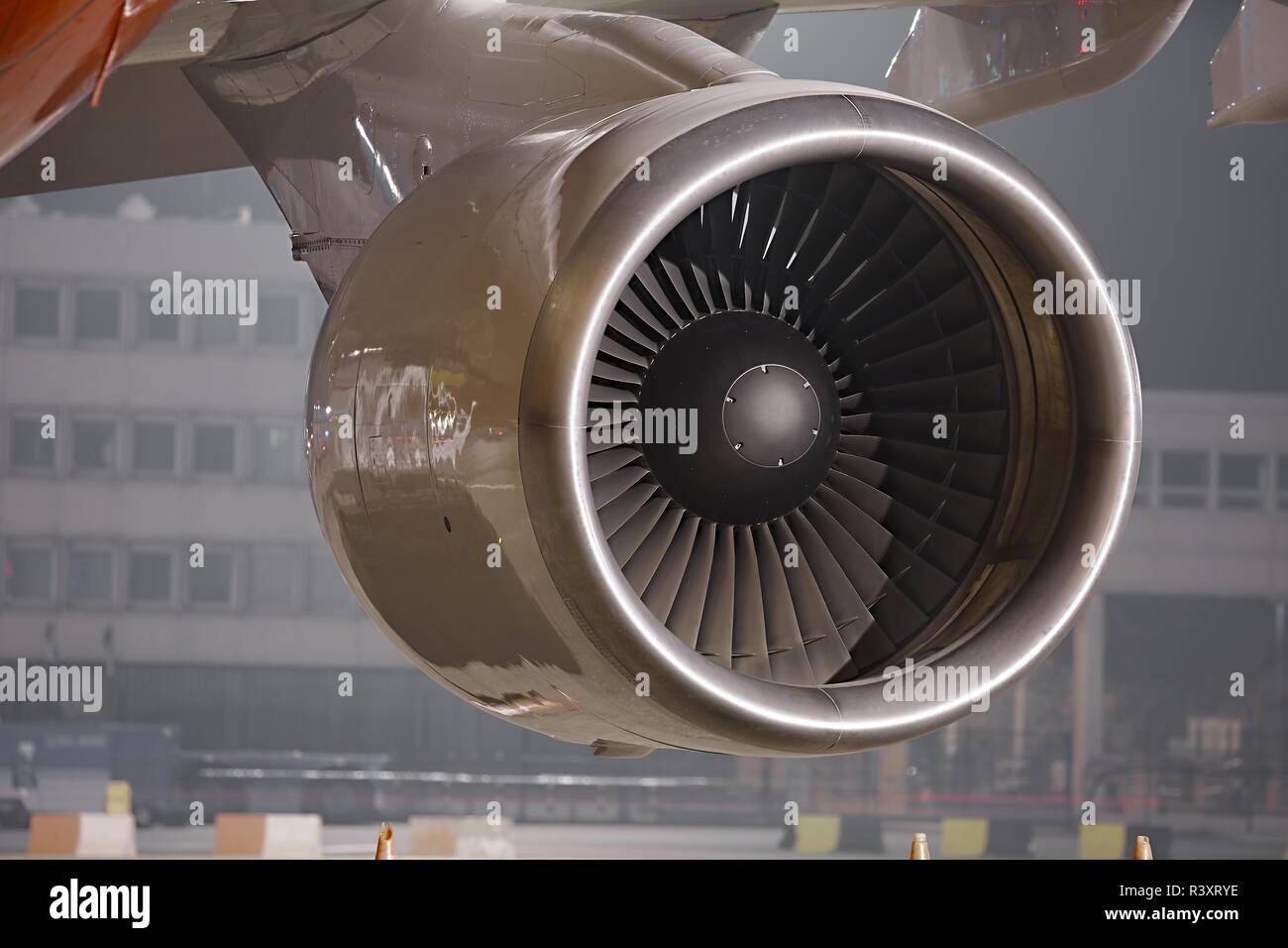 Turbine de jet Banque D'Images