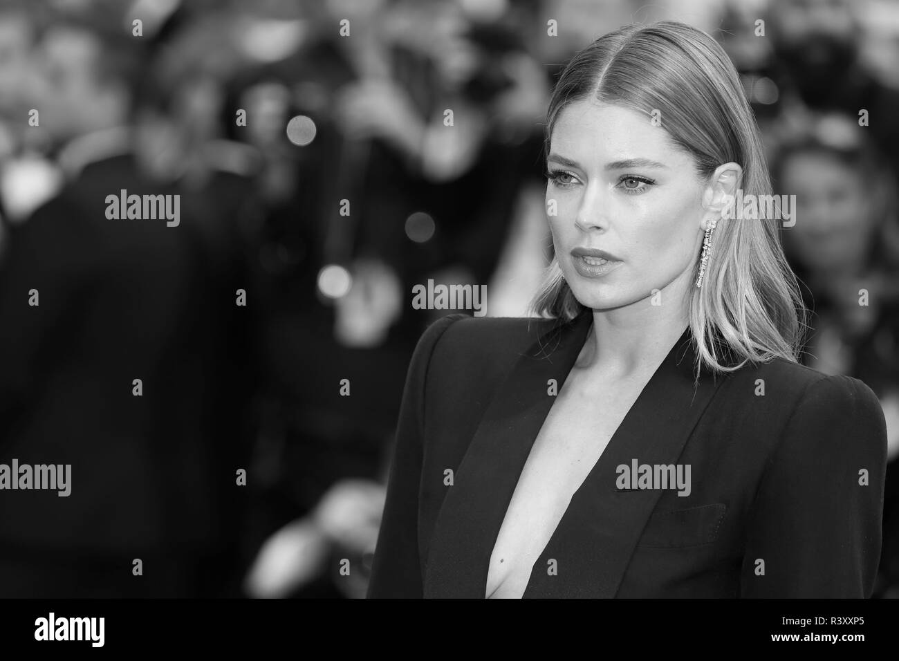 CANNES, FRANCE - 15 MAI 2018 : Doutzen Kroes, marche le tapis rouge au 'Solo : Une histoire de la guerre des étoiles ' au 71e Festival de Cannes Banque D'Images