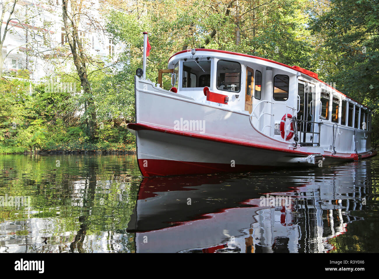 Voyage en bateau alster Banque D'Images