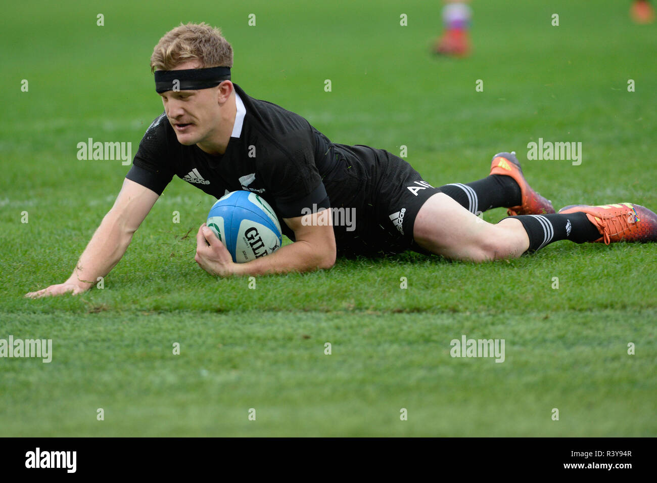 New Zealand All Blacks / Italie Banque D'Images