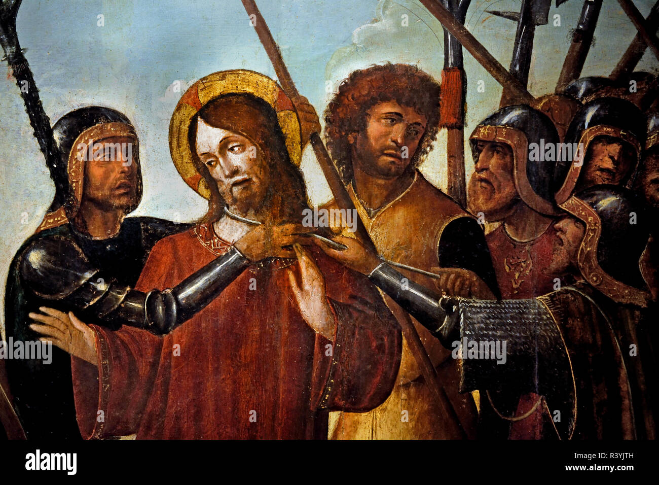Di Cristo - Téléchargements gratuits de capture de Christ par Baldassarre Carrari (1460-1516) l'Italie, l'italien. Banque D'Images