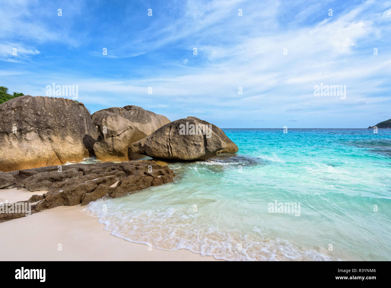 Petite plage en Thailande Banque D'Images