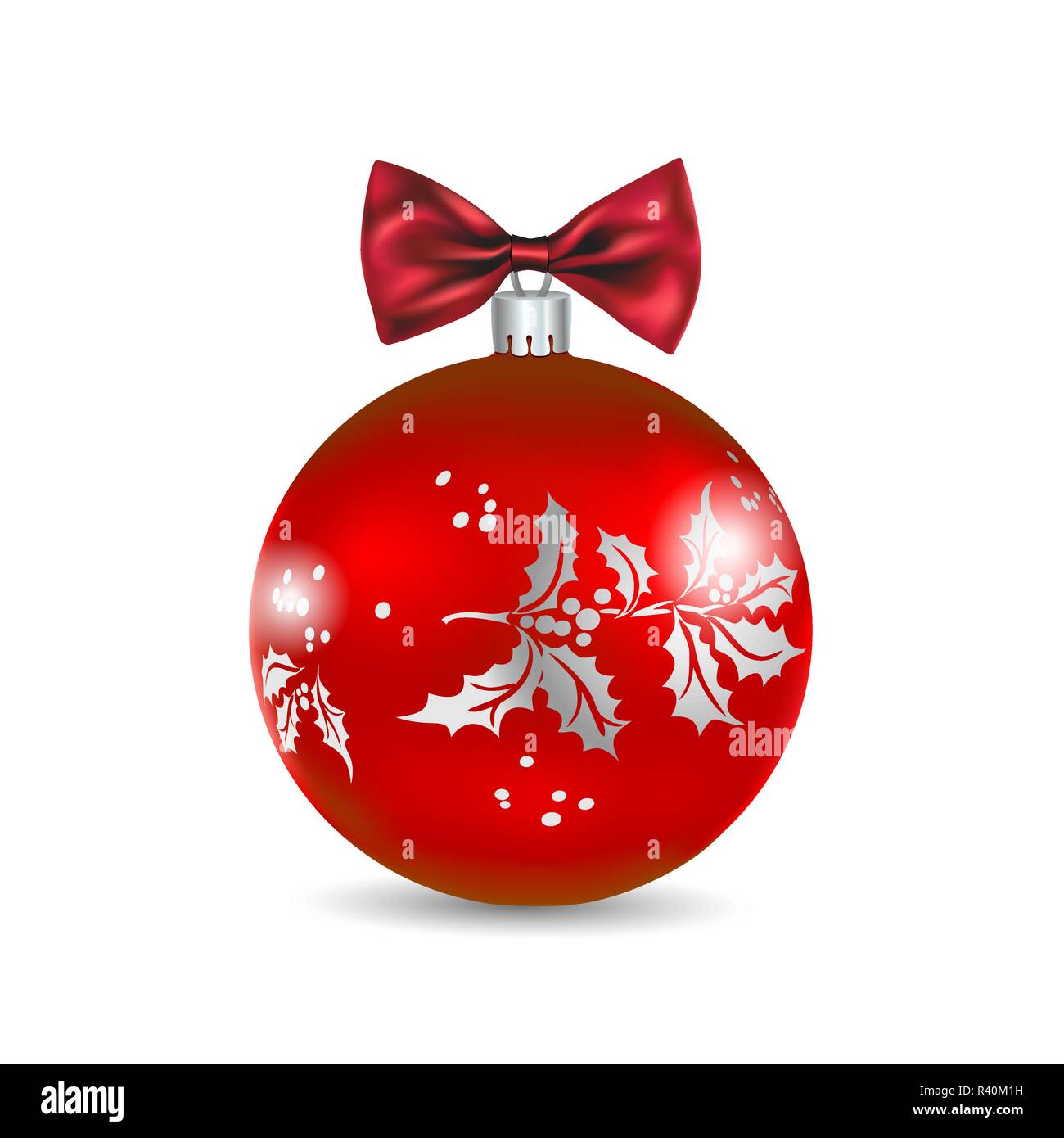 Belle red orb Illustration de Vecteur