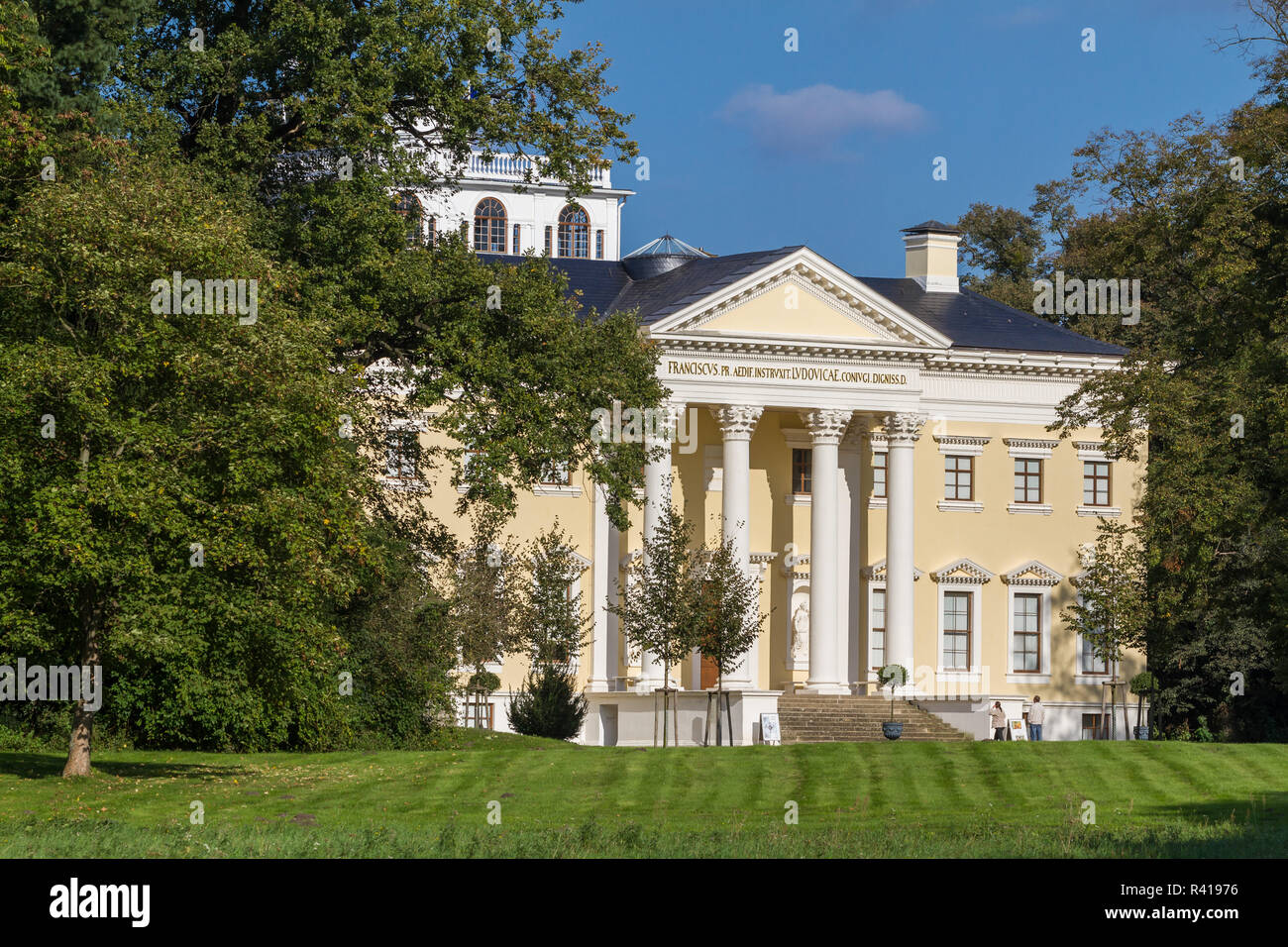 Gartentraum Sachsen Anhalt Worlitzer Park Banque D'Images