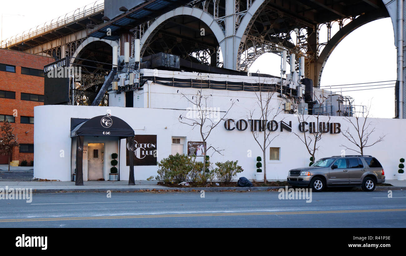 Cotton Club, 656 W 125th St, New York, NY Banque D'Images