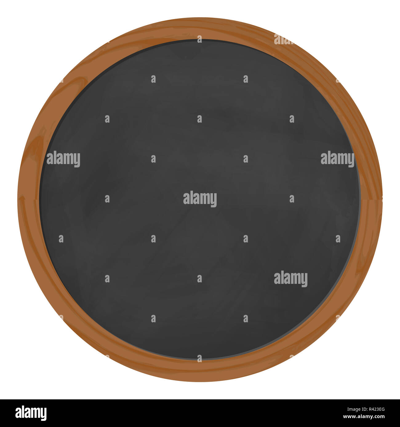 Tableau avec cadre en bois Banque D'Images