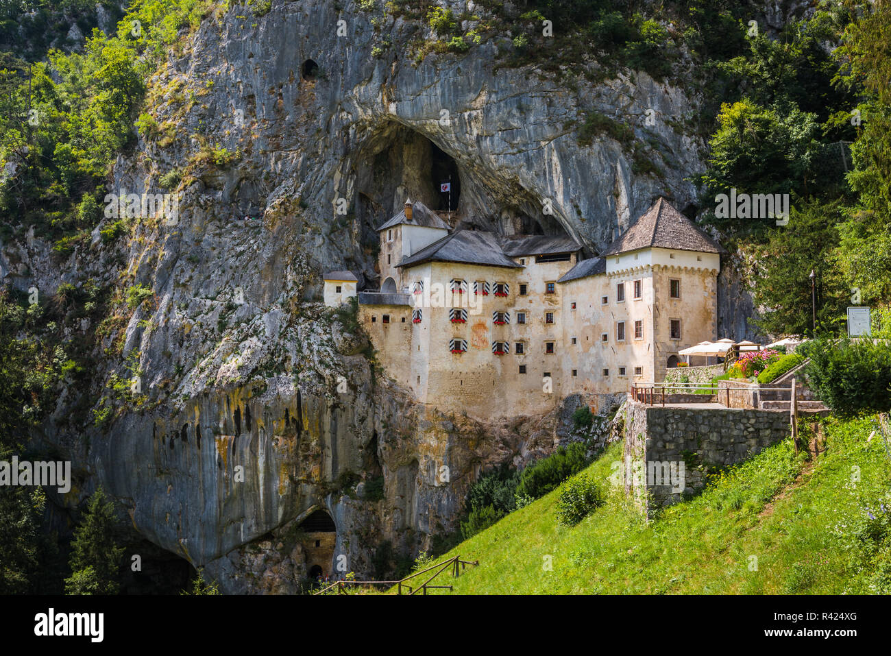 Château Renaissance dans la roche, Musée Rodin, Slovénie Banque D'Images