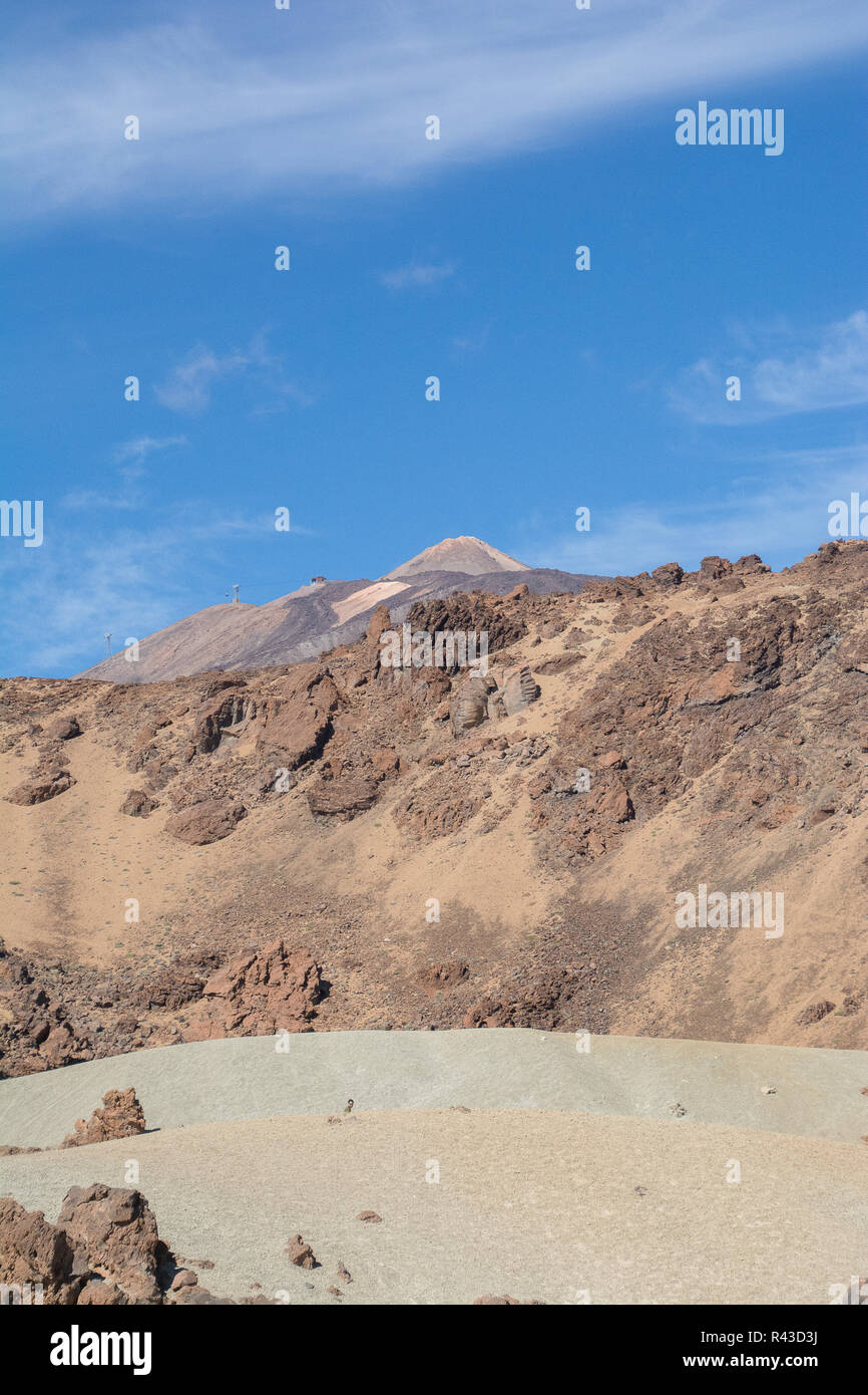 Le teide sur Tenerife, dans les îles canaries Banque D'Images