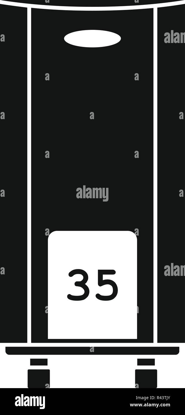 L'icône de la chaudière. Simple illustration de l'icône vecteur chaudière pour la conception web isolé sur fond blanc Illustration de Vecteur