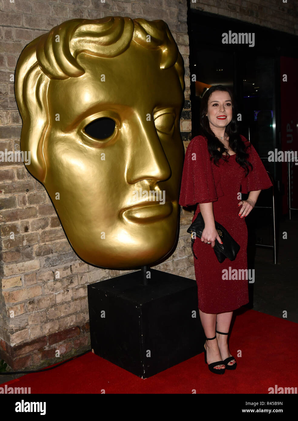 Dani Harmer arrivers à la Children's BAFTA Awards 2018 au Roundhouse le 25 novembre 2018, Londres, Royaume-Uni. Banque D'Images