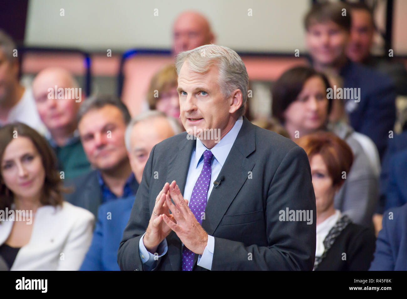 Timothy D. Snyder à Gdansk, Pologne. 21 octobre 2018 © Wojciech Strozyk / Alamy Stock Photo Banque D'Images