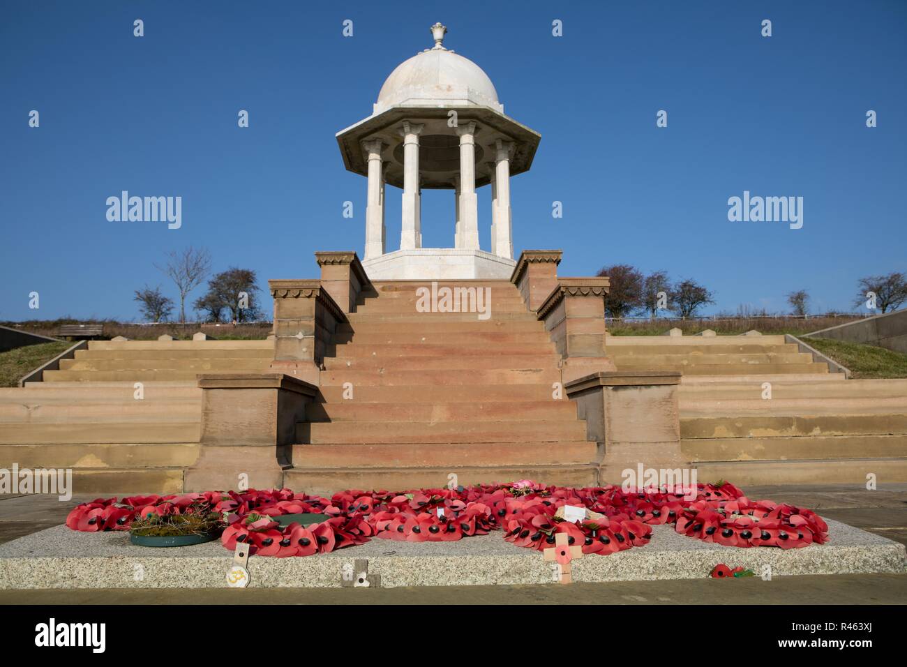 La guerre Chattri memorial, Nr Brighton Banque D'Images