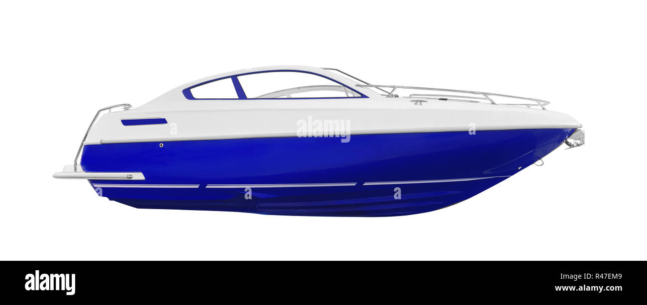 L'image d'un bateau à moteur passager Banque D'Images