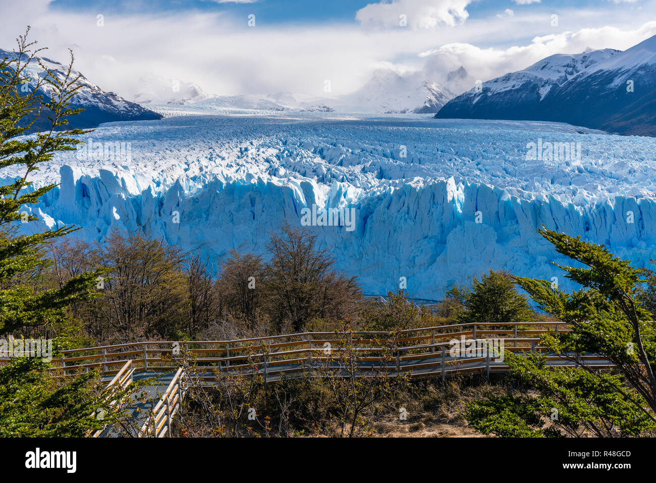 Glacier Perito Moreno en Argentine Banque D'Images