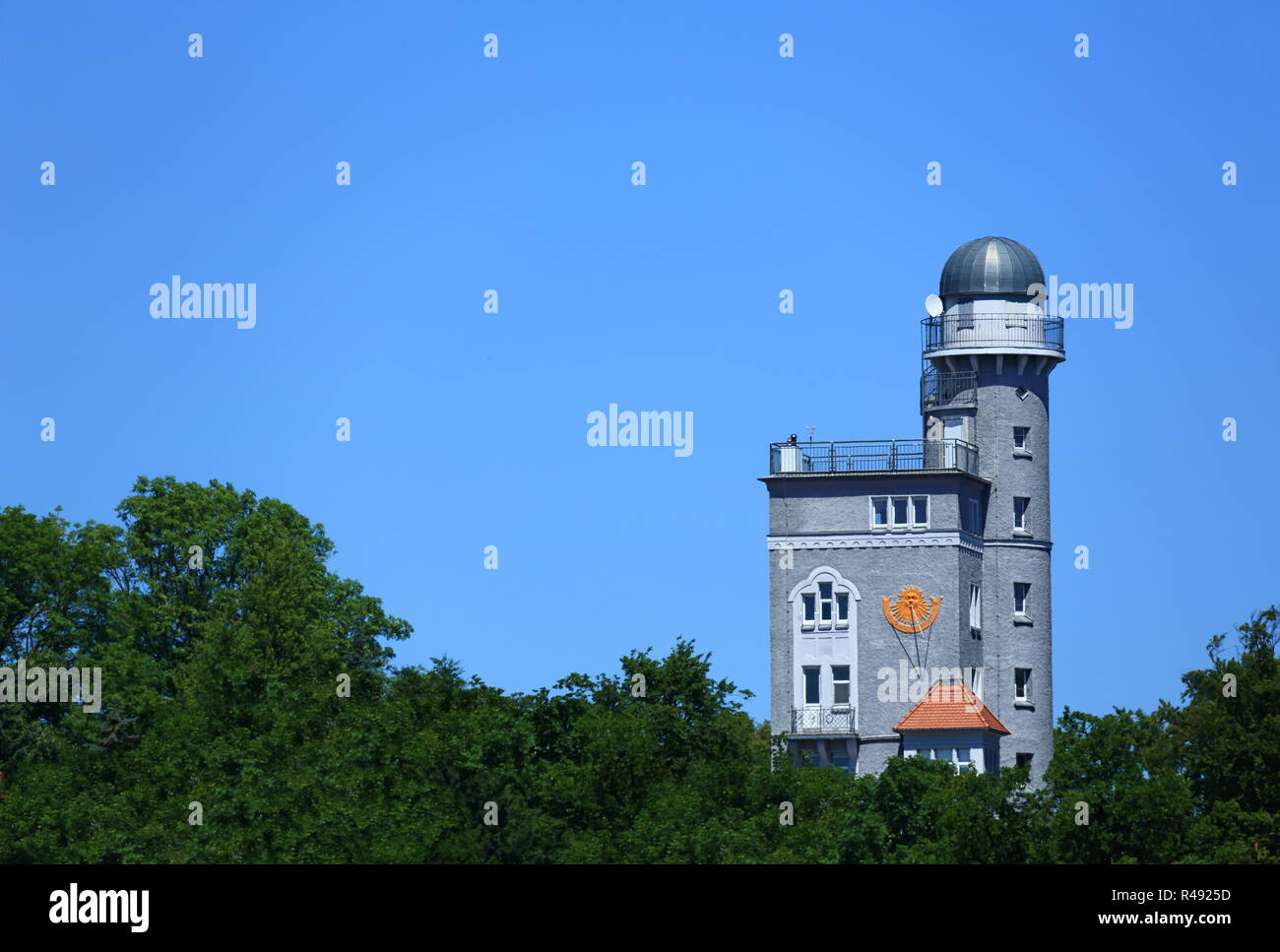 Gotha - la Tour Rohrbach Banque D'Images