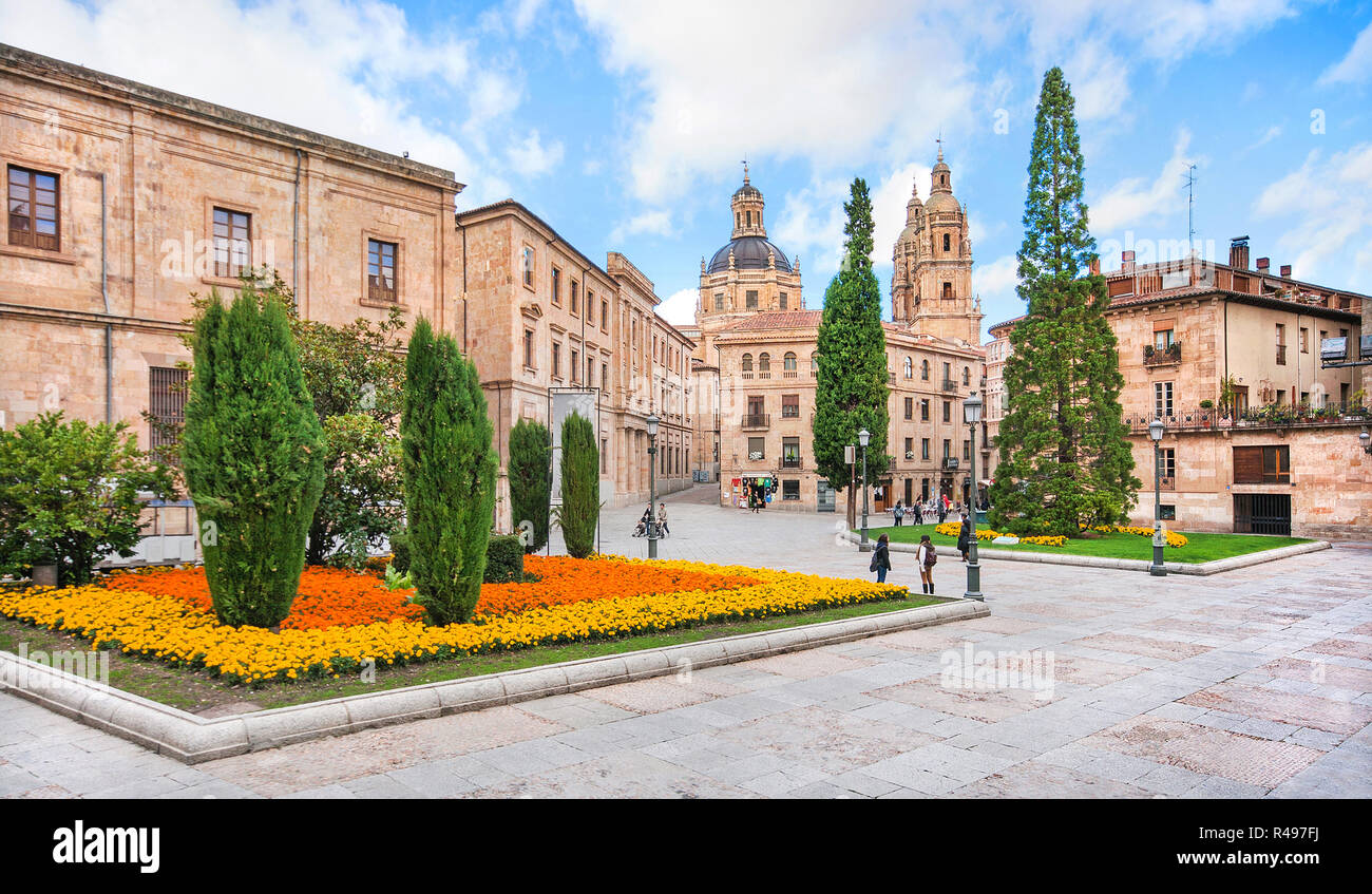 Centre ville de Salamanque, Castille et Leon, Espagne région Banque D'Images
