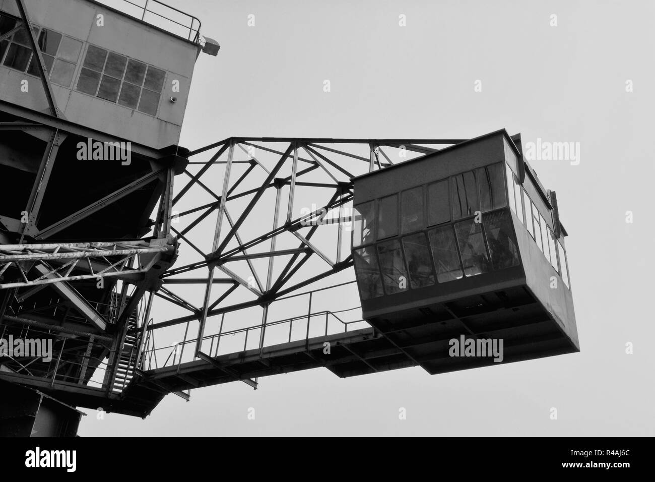 Les excavatrices de la lignite jetés mine à ciel ouvert désaffectée Ferropolis Banque D'Images