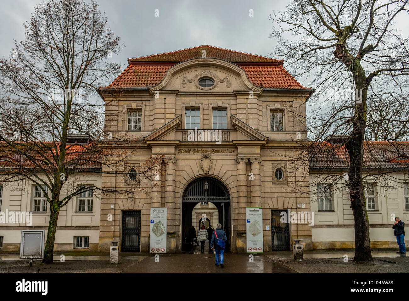 La charité" Augustenburger Campus Virchow, Platz, Mariage, Mitte, Berlin, Deutschland Banque D'Images