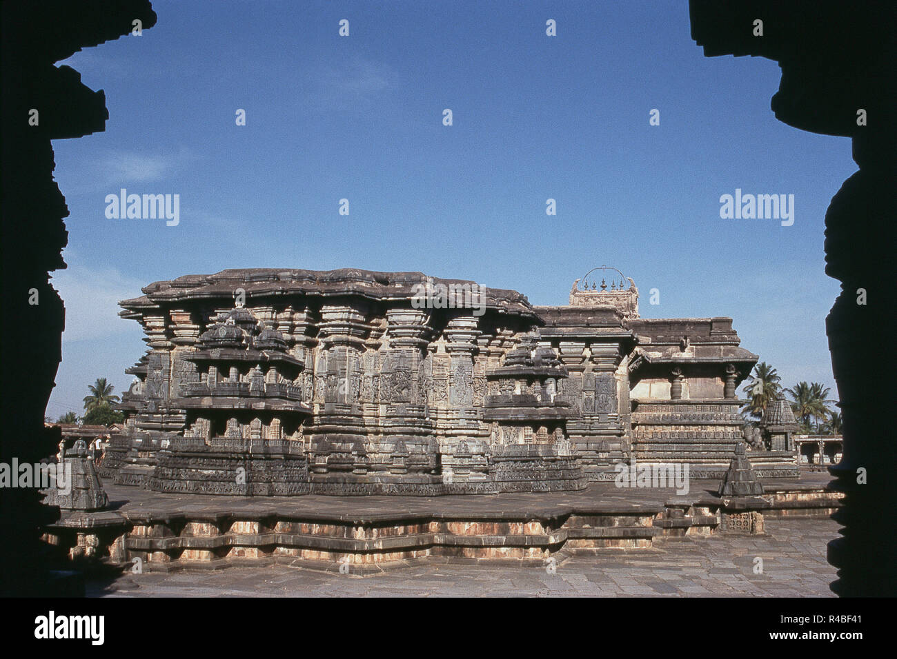 Temple Chennakeshava, Belur, Karnataka, Inde, Asie Banque D'Images