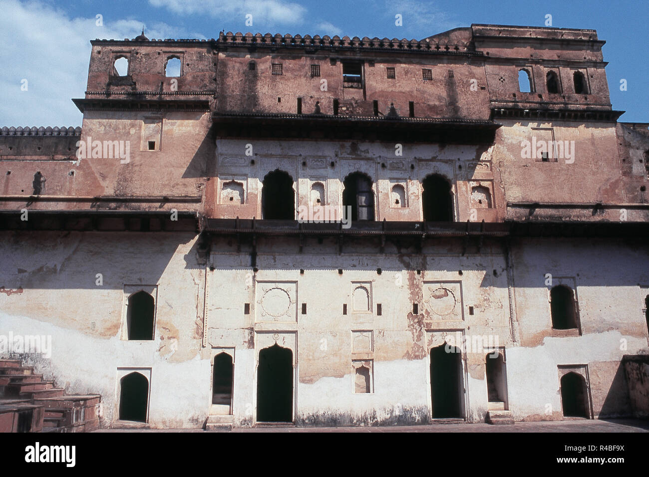Raja Mahal, Orchha, Madhya Pradesh, Inde, Asie Banque D'Images