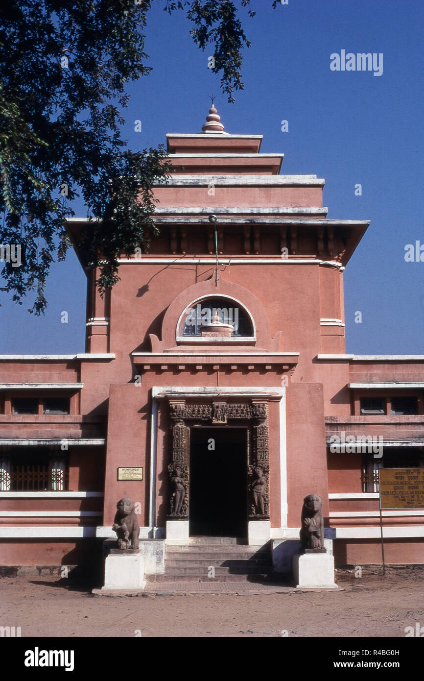 Musée archéologique, Khajuraho, Madhya Pradesh, Inde, Asie Banque D'Images