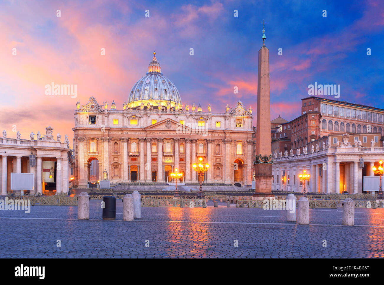 Rome, Cité du Vatican Banque D'Images